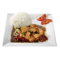 Salmon basil