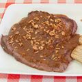 Onglet beef with shallot