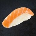 Salmon teryaki sauce sesam