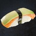 Salmon avocado