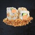Cooked salmon avocado