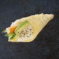 Surimi avocado cucumber