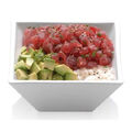Tuna avocado tartar rice