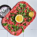 Beef carpaccio with truffle