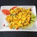 Curry shrimps