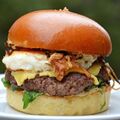 Truffle burger