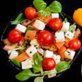 Tomato mozzarella salad