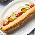 Roasted chicken sandwich