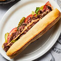Rib steak sandwich