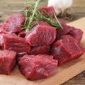 Slice of simmering beef