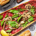 Beef carpaccio
