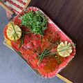 Beef carpaccio