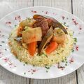 Homemade couscous