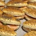 Smoked salmon tray