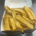 Portion of fresh fries