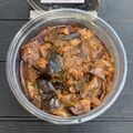 Candied eggplant