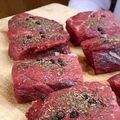 Charolais beef steak 2x160gr
