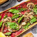 Beef carpaccio
