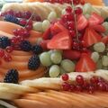 Fruit plat for 6