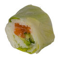 Salmon avocado cucumber green
