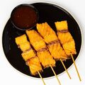 Salmon Yakitori x4