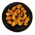 Caramelized chicken fritters