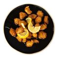 Caramelized lemon chicken fritters