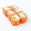 Salmon cheese avocado