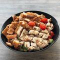 Vegetables salad with chicken