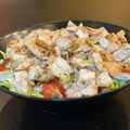 Caesar salad with grilled chicken