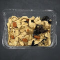 Chicken and black mushrooms