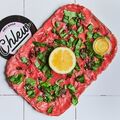 Beef carpaccio with truffle