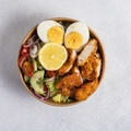 Breaded Caesar salad