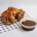 Chicken with barbecue