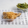 1/4 Chicken breast with baubecue sauce