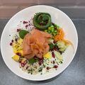 Smoked salmon Poke