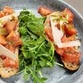 Fresh tomato bruschetta