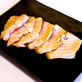 Flashed salmon sashmi x6