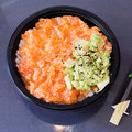 Salmon avocado
