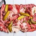 Tall cold meat tray