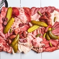 Tall cold meat tray