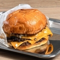 Triple cheese burger