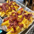 Bacon cheddar fries