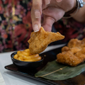 Chicken fried raviolis