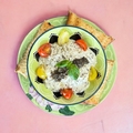 Stracciatella with truffle