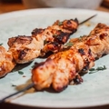 Grilled marinated Parguit skewer