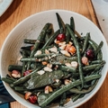 Hazelnut green beans