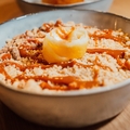 Caramelized apple crumble