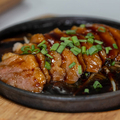 Spicy duck with honey
