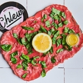 Beef carpaccio